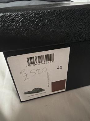 Chanel Chain Embellished Slides 7