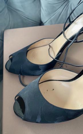 Gianvito Rossi Black Portofino Sandals 3