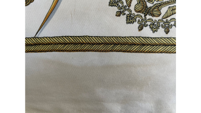 Hermès “Les Armes de Paris” Silk Scarf  Original 1954 Vintage Edition 3