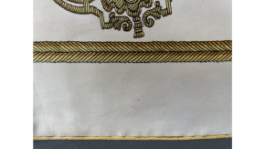 Hermès “Les Armes de Paris” Silk Scarf  Original 1954 Vintage Edition 5
