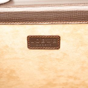 Loewe Brown Leather Anagram Briefcase 5