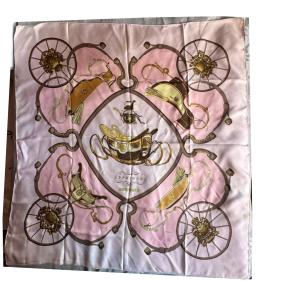 Hermès Vintage Silk Scarf “Springs” Philippe Ledoux 8