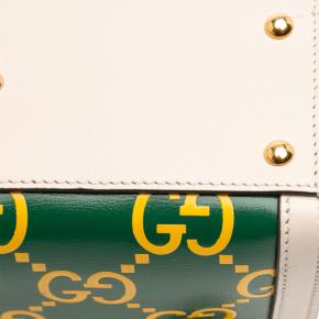 Gucci Green Mini Leather Bamboo GG Diana Satchel 10