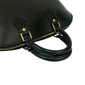 Louis Vuitton Black Epi Alma PM 9