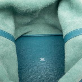 Hermes Vert Bosphore Clemence Picotin Lock 22 4