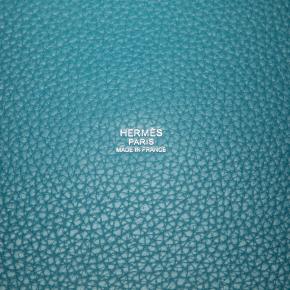 Hermes Vert Bosphore Clemence Picotin Lock 22 5