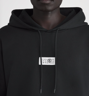 MM6 Maison Margiela Cotton Numeric Tab Hoodie 4
