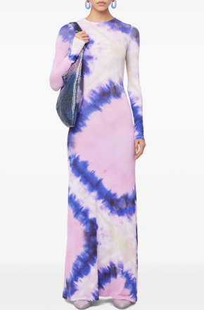 Rabanne Tie-dye Print Dress 3