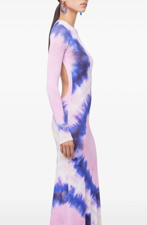 Rabanne Tie-dye Print Dress 2