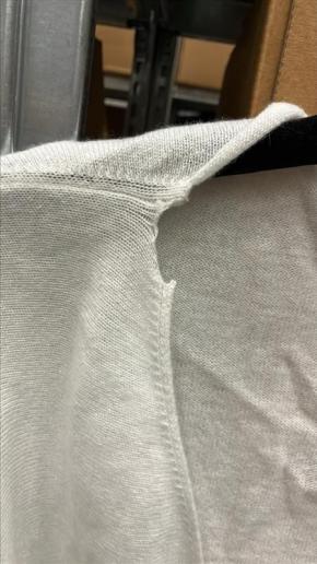 Johnstons Of Elgin White Cashmere Wrap Cardigan 7