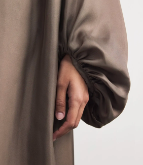 RÓHE  Silk Pleated Midi Dress 4