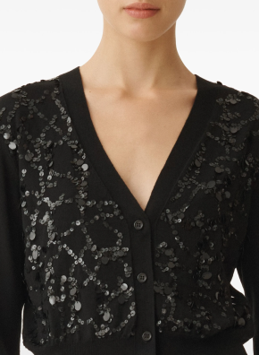 Fabiana Filippi Sequined Cardigan 4