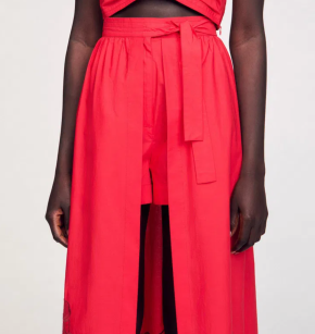 Sandro Floral Midi Skort 3