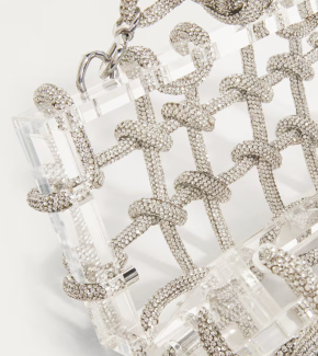 Cult Gaia Rhinestone Bess Shoulder Bag 6