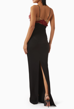 Nensi Dojaka Evie Petal Maxi Dress 5