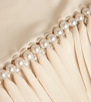 Sandro Asymmetrical Fringed Maxi Dress 5