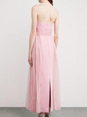 Sabina Bilenko Tulle Strapless Maxi Dress 2