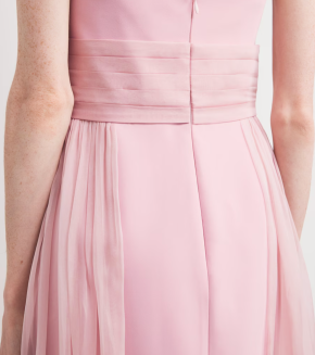 Sabina Bilenko Tulle Strapless Maxi Dress 6