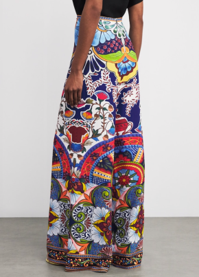 Alice+Olivia Printed Athena Trousers 5