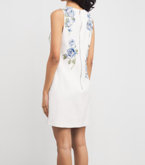 Alice+Olivia Embroidered Floral Clyde Mini Dress 2