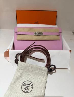 Hermès Mauve Sylvestere Kelly To Go in Epsom leather 2025z 4