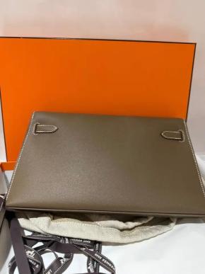 Hermes Etoupe Madame Kelly Elan 4