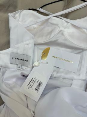 Post Meridiem White Strapless Mini Dress 4