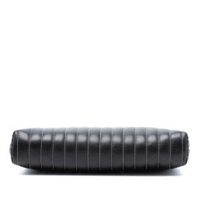 Chanel Black Quilted Lambskin Mademoiselle Ligne Clutch 3