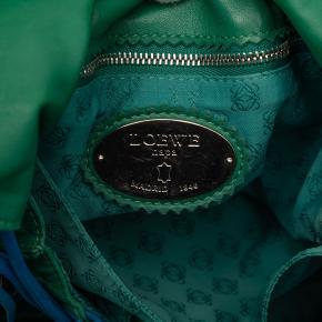 Loewe Green/Blue Bicolor Nappa Flamenco Tassel 30 Crossbody 5