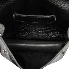 Hermes Black Courchevel Pochette Bum Bag 4