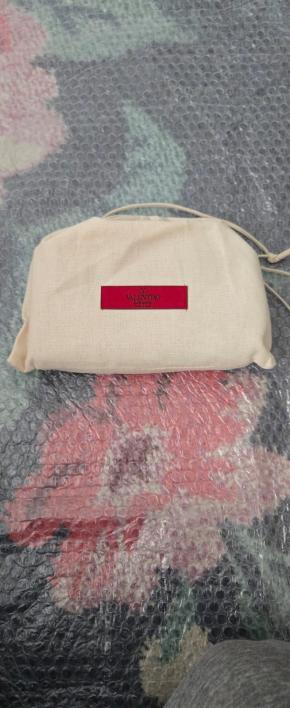 Valentino Pink Watersnake Clutch Bag Minaudiere 10