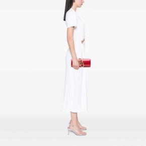 Hermes Rouge Vif Tadelakt Egee Clutch 7