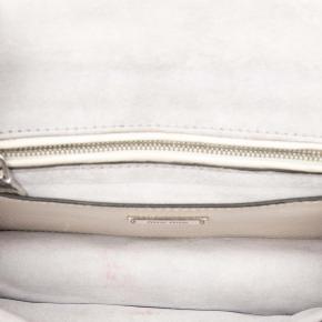 Miu Miu White Goatskin Madras Soft Calf Crystal Embellished Crossbody 4