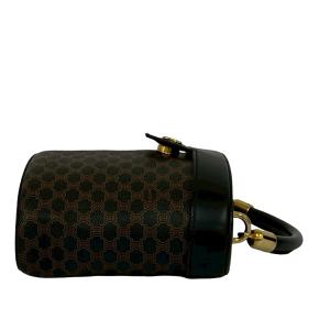 Celine Black Macadam Coated Canvas Vanity Bag 3
