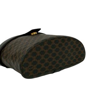 Celine Black Macadam Coated Canvas Vanity Bag 5