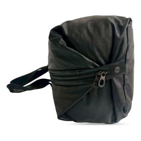 Bottega Veneta Black Intrecciato Trimmed Leather Duffle Bag 7