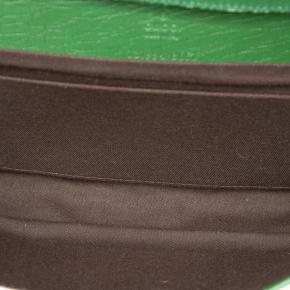 Gucci Green GG Canvas Web Bamboo Bar Crossbody 4