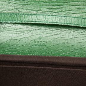 Gucci Green GG Canvas Web Bamboo Bar Crossbody 5