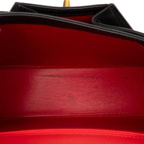 Cartier Black Leather Panthere Bag 5