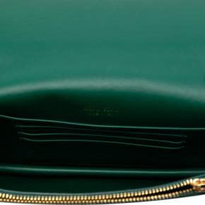 Miu Miu Green Leather Fringe Crossbody 4