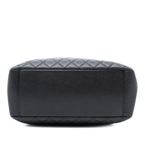 Chanel Black Caviar Grand Shopping Tote 3