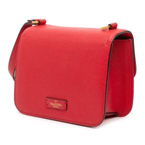 Valentino Red Small Grained Calfskin VSling Crossbody 2
