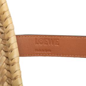 Loewe Small Paulas Ibiza Smiley Raffia Basket Tote 5