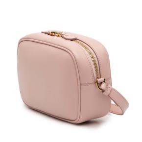 Ferragamo Pink Leather Gancini Camera Bag 2