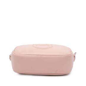 Ferragamo Pink Leather Gancini Camera Bag 3