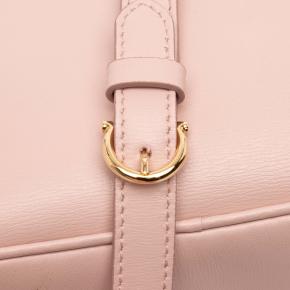 Ferragamo Pink Leather Gancini Camera Bag 6