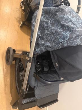 Dior Blue Oblique Dior Baby Stroller 5