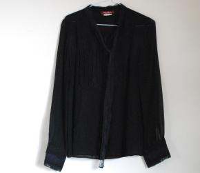 MaxMara Black Lace Blouse 5