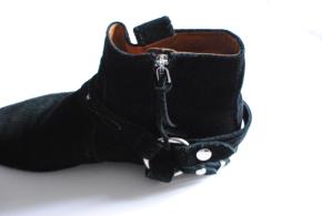 Isabel Marant Black Suede Gaucho Boots 9