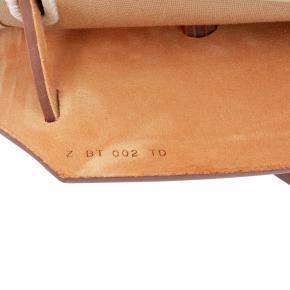 Hermes Tan Toile Herbag Zip 31 6